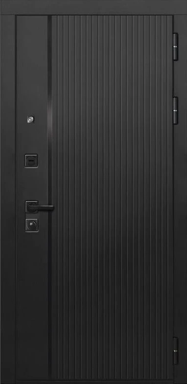 Входная дверь ДвериПРО Л-45 ФЛЗ-649 Капучино (зеркало) DPRO227847 внешняя сторона