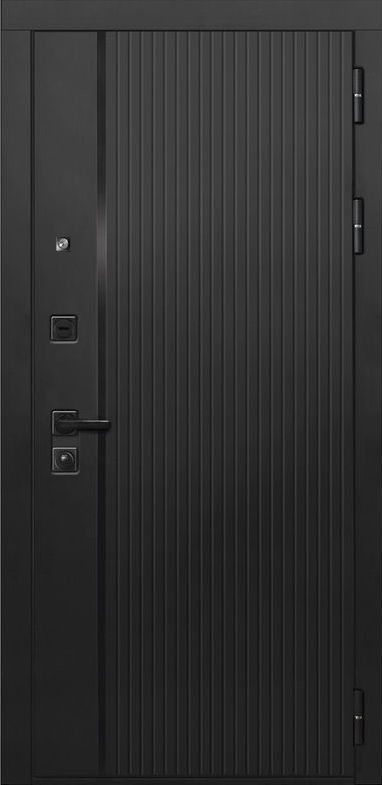 Входная дверь ДвериПРО L-45 ФЛЗ-603 Бетон снежный DPRO201341 внешняя сторона